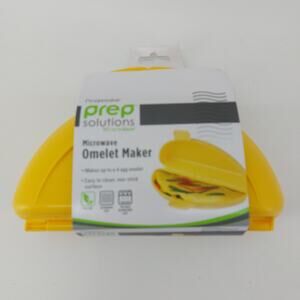 Progressive Prep Solutions Microwave Omelet Maker Yellow Plastic Non-stick